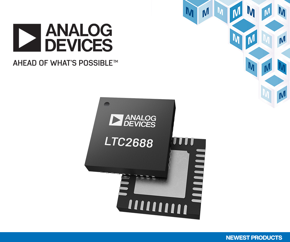 PRINT Analog Devices Inc. LTC2688 16 Bit Voltage Output DAC