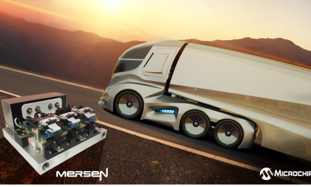 Microchip_Mersen E-truck PR image