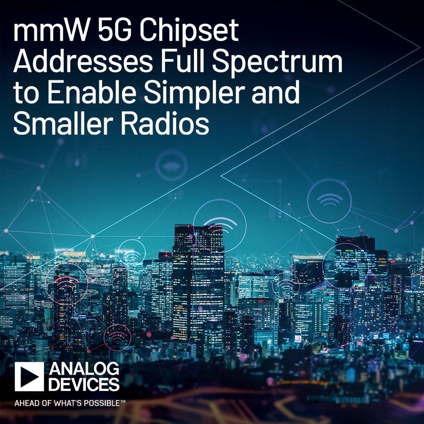 mmW 5G Chipset Addresses Full Spectrum