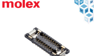 PRINT Molex Quad Row Board to Board Connectors