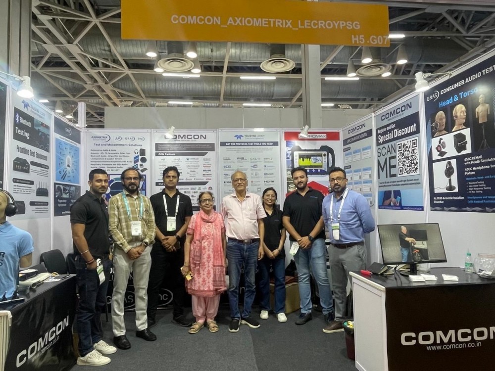 Comcon Team at Electronica 2024 e1727534215976