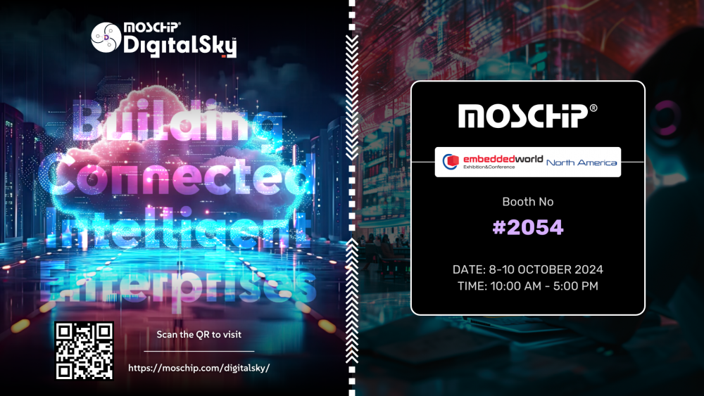 Embedded World X MosChip DigitalSky™ e1728464410295