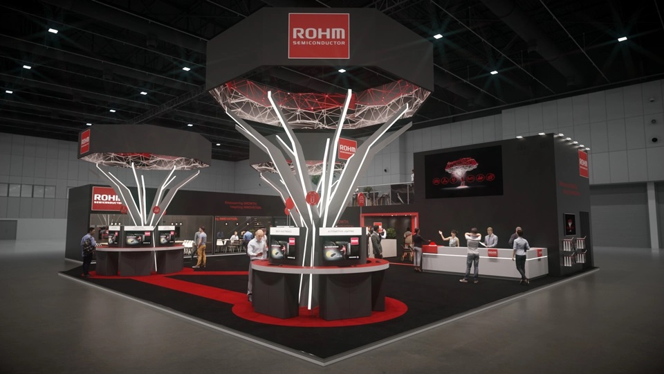 ROHM booth electronica