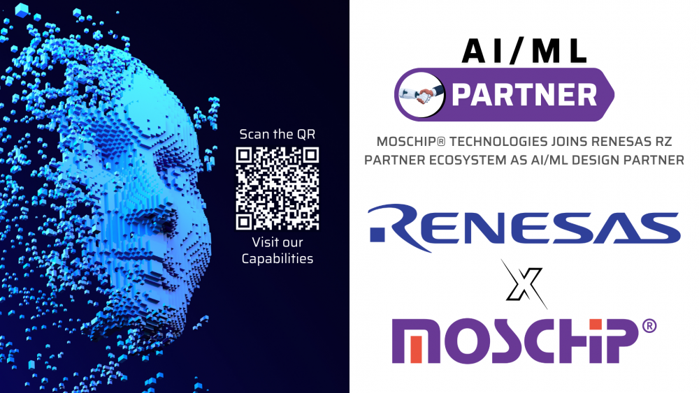 Renesas X MosChip® AI ML Partnership e1729521726964