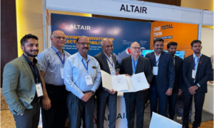 Altair India MoU signing with CAAR 1