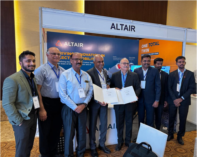 Altair India MoU signing with CAAR 1