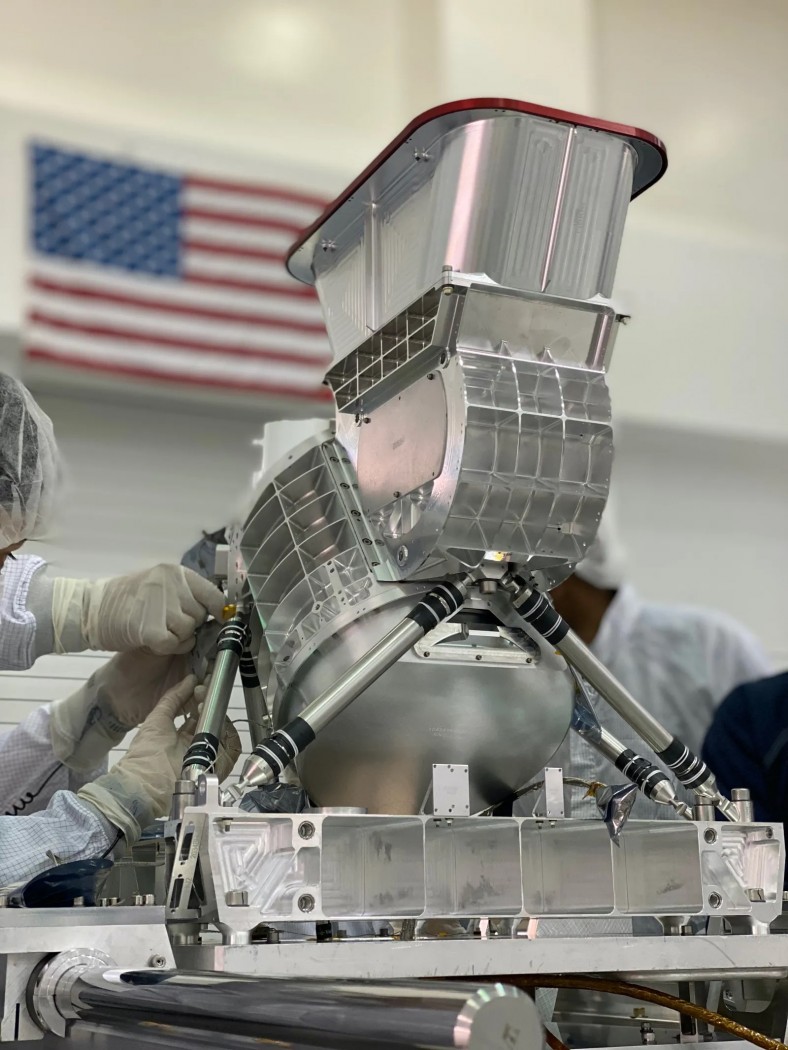 Europa Clippers Mapping Imaging Spectrometer for Europa or MISE Image Credit NASA JPL Caltech e1736265069544