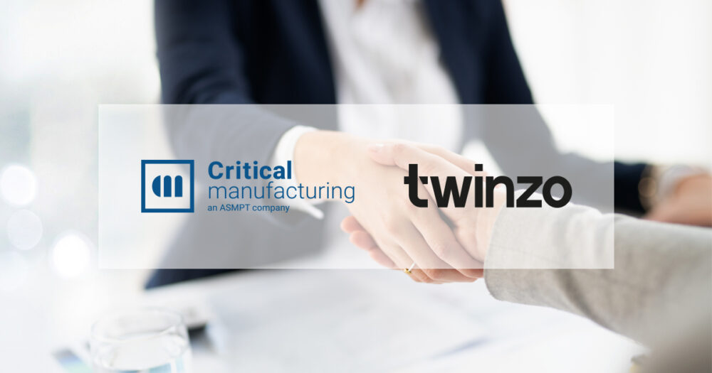 Press Release Critical Manufacturing & Twinzo