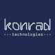 651a6ea7bd837778cf7a20b5 Konrad Technologies Logo White with Blue Background