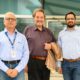 Mr. Errol Musk with Mr. Arun Hand, CTO and Mr. Prem Prakash, CEO of Servotech Renewable