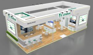 LIT021. Littelfuse electronica India 2025 Booth