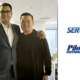 Mr. Raman Bhatia with Jerry Nie Sino Zhuhai Piwin New Energy Co., Ltd