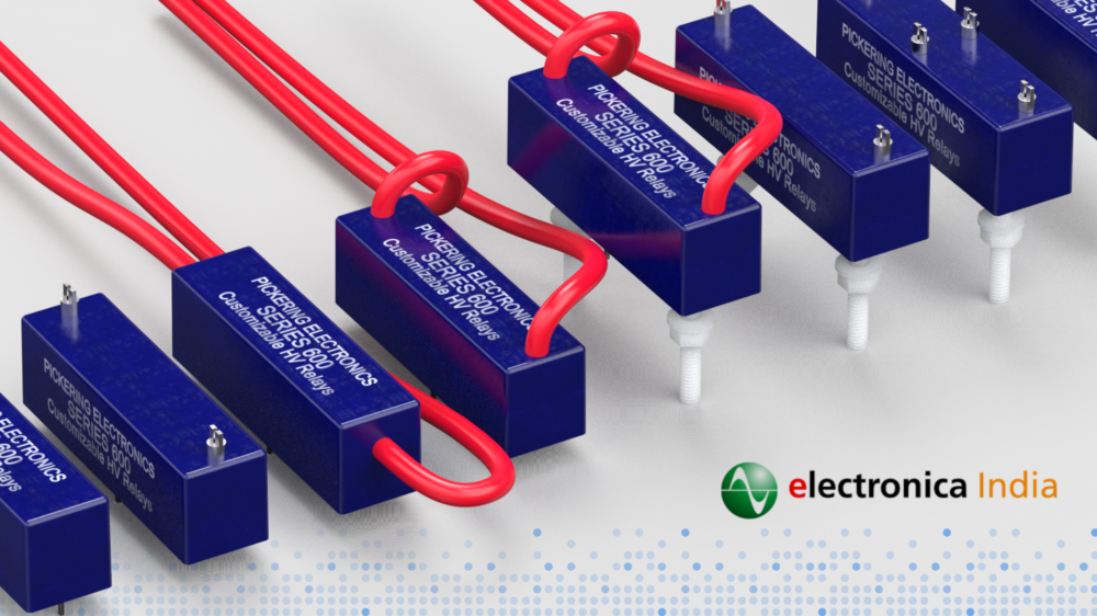 Pickering Electronics electronica India 2025 show preview PR image