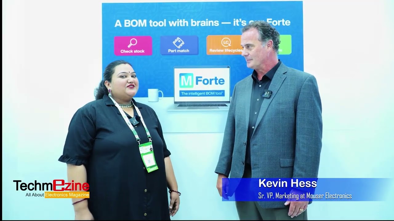 Kevin, Senior VP Marketing,Mouser Electronics