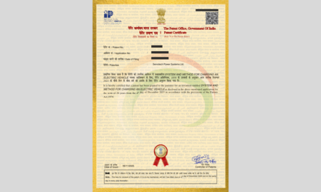 Servotech Granted Patent for CCS2 to GBT