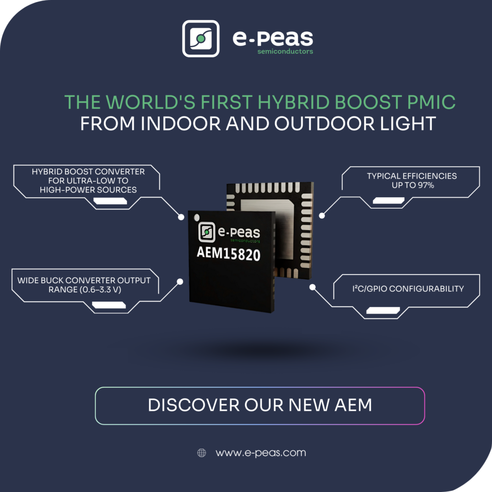 EPPR005(Image)e peas new AEM15820 energy harvesting