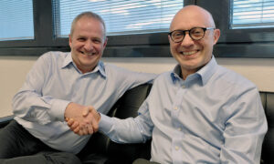 Francois Rainville CEO Averna and Patrice Belie CEO Spherea