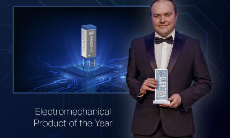 Pickering Electronics Series 125 Electromechanical Product of the Year Elektra Award PR image FINAL