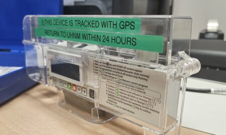 BodyGuard T pump with GPS tag