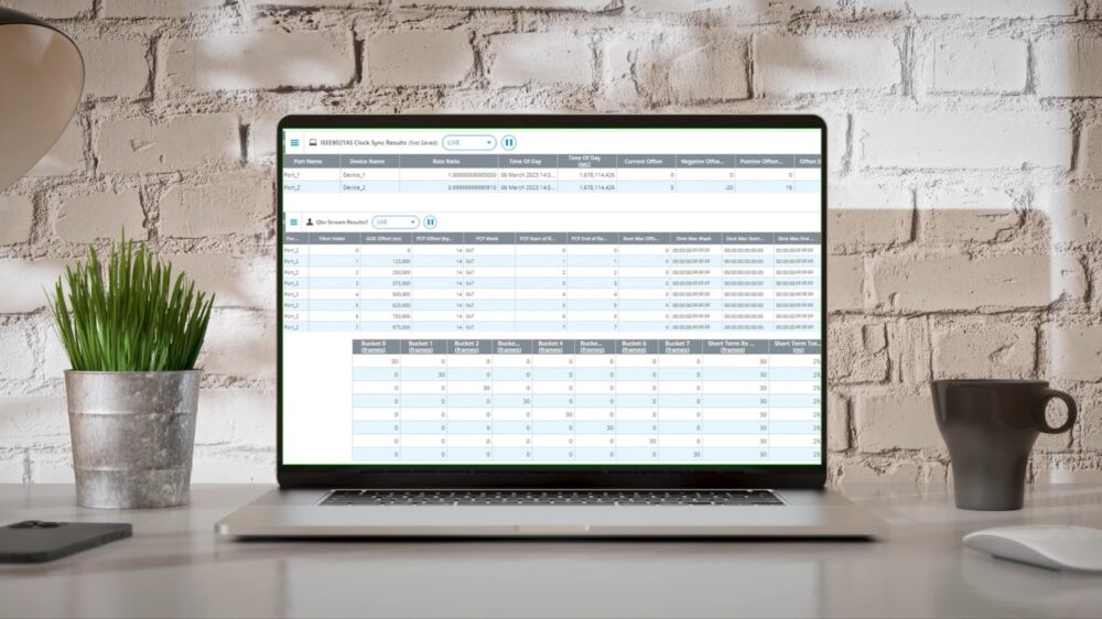 VIAVI TSN Test Solution AVNU Certified 2