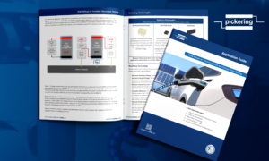 Pickering Electronics EV & chargepoint testing app guide PR image 2500x1750