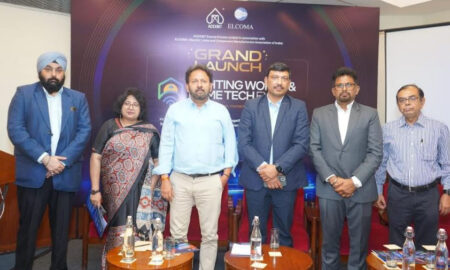 L to R Anupreet Singh Jaggi, Sudeshna Mukhopadhyay, Mohit Sharma, Parag Bhatnagar, C. Arun Kumar, Amal Sengupta