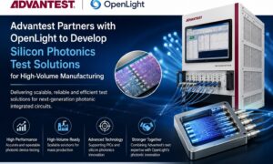Advantest and OpenLight developing silicon photonics test solutions