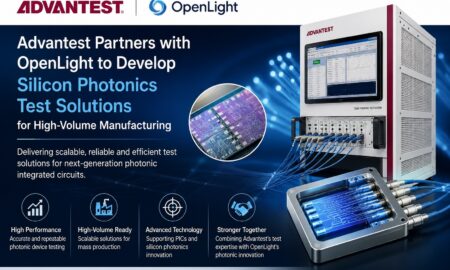 Advantest and OpenLight developing silicon photonics test solutions