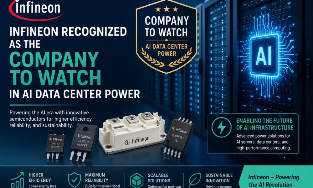Infineon power semiconductor solutions for AI data center power management