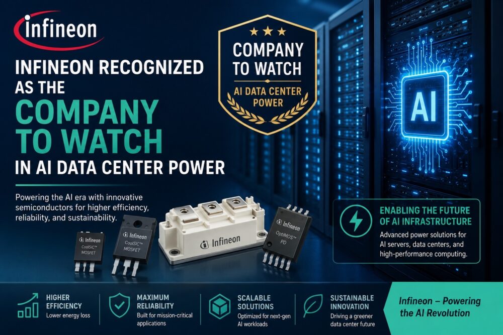 Infineon power semiconductor solutions for AI data center power management
