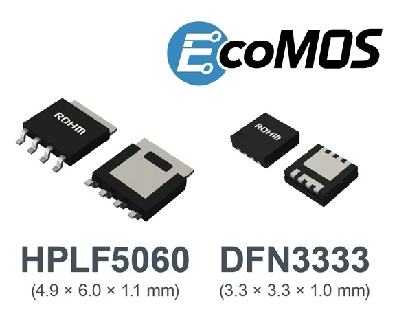 ROHM AG16xFNxx MOSFETs designed for automotive 48V power supply and vehicle electrification systems