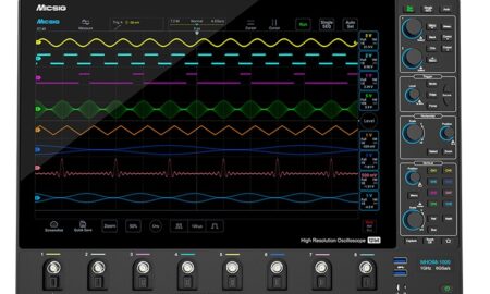 Saelig Micsig MHO 6 Series 12 bit 1GHz 8 channel oscilloscope
