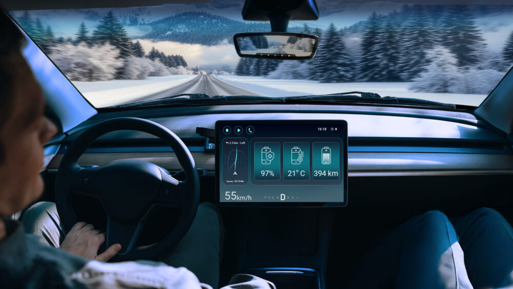 ti battery monitor with integrated EIS engine