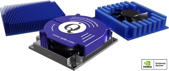 High-performance ATS cooling solution designed for NVIDIA Jetson™ modules to improve thermal performance in AI edge computing applications.
