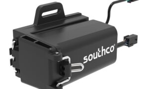 Battery-operated Bluetooth® controller providing wireless plug-and-play access for industrial applications.