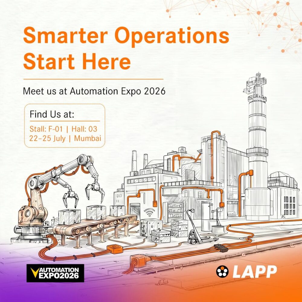 LAPP India advanced industrial connectivity solutions showcased at Automation Expo
