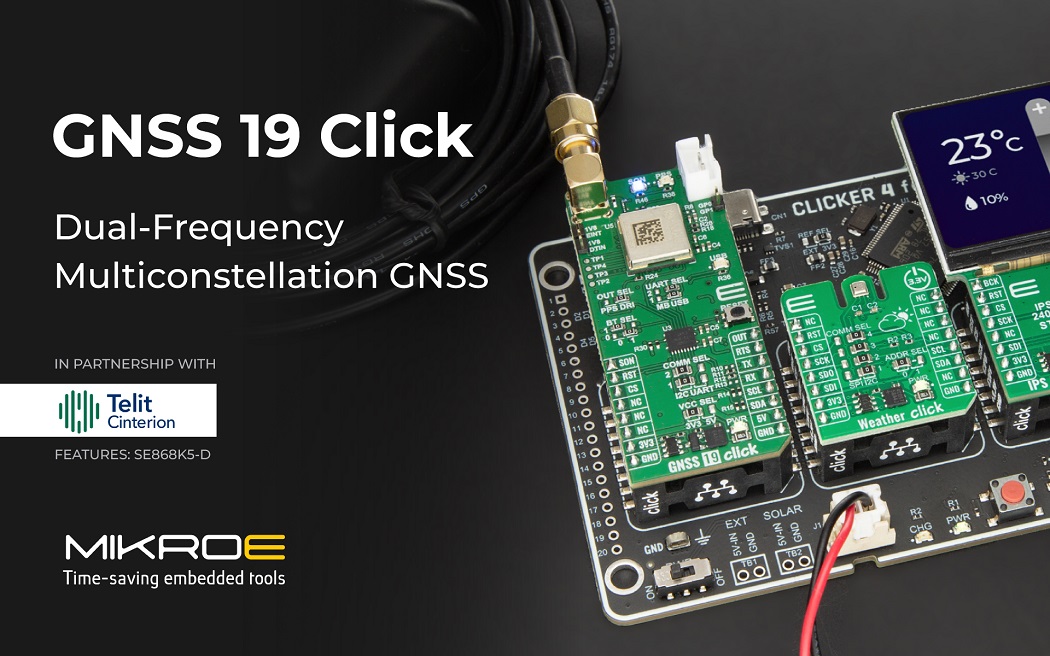 MIKROE Multi Constellation GNSS Click