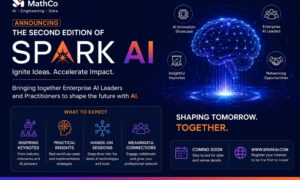 MathCo Spark AI conference bringing together enterprise AI leaders and practitioners