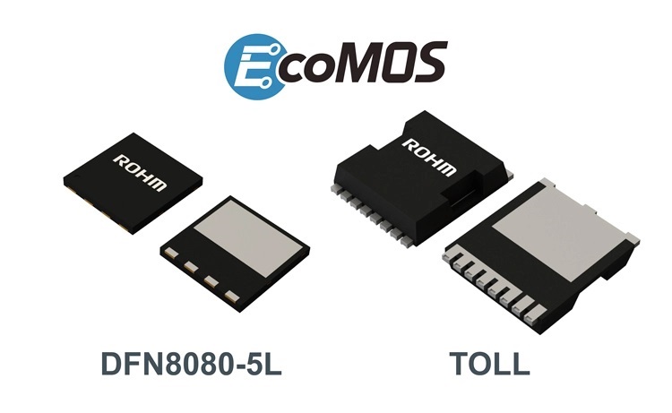 ROHM 600V Super Junction MOSFETs in a surface mount package with high thermal performance