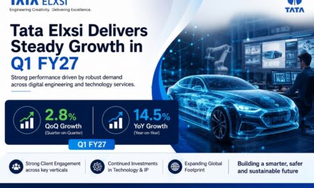 Tata Elxsi reports strong Q1 FY27 financial growth with 14