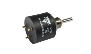 Vishay 34 PHE multi turn absolute position sensor with high accuracy and stability