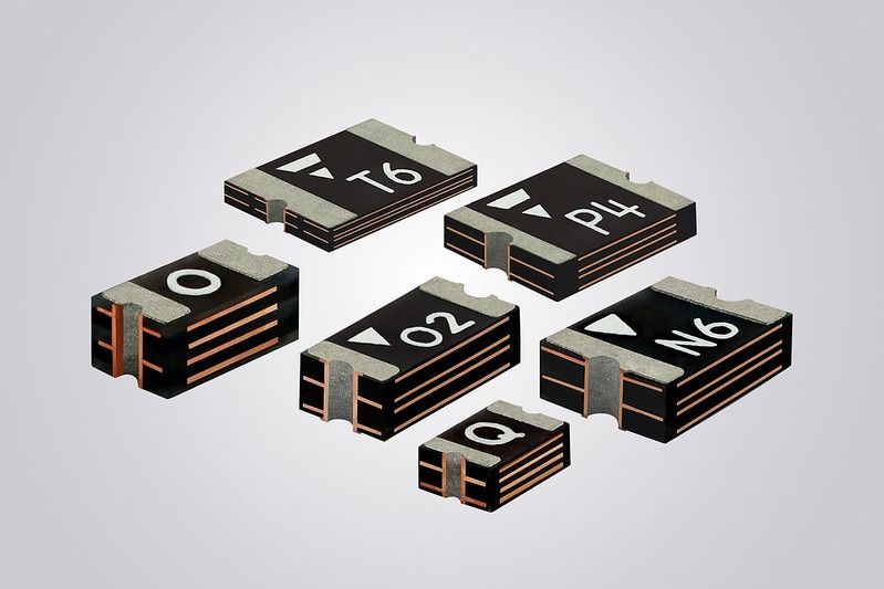 Vishay SMD Polymer PTC Thermistors for fast resettable overcurrent protection