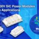 WeEn WMSC 1200–2300V SiC power modules for solid state transformer applications