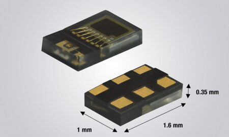 Vishay short-distance proximity sensor with 5 μA idle current and 14-bit resolution