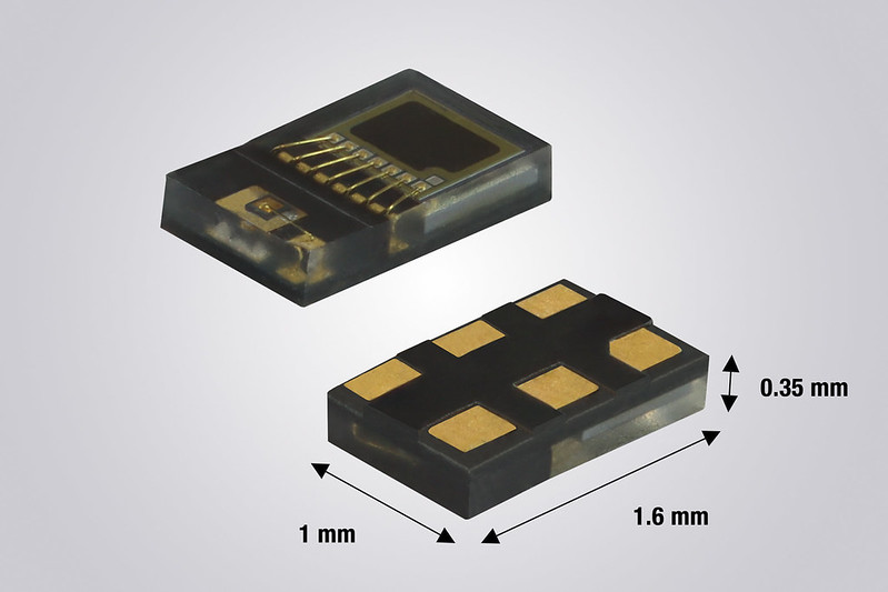 Vishay short-distance proximity sensor with 5 μA idle current and 14-bit resolution