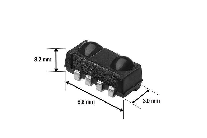 Vishay TSOP15300 Series infrared receivers supporting all major remote control protocols.