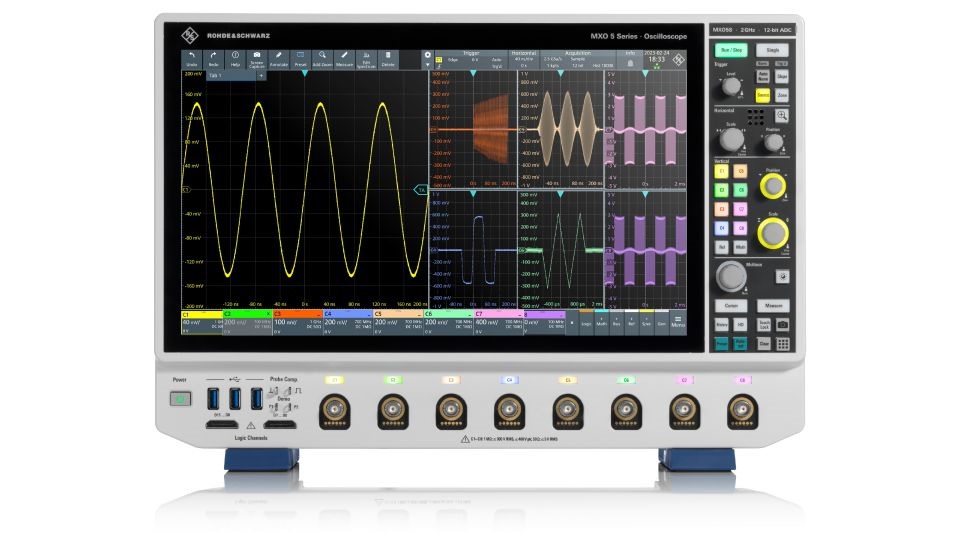 Chroma ATS 8000 platform integrated with MXO oscilloscopes for high-end power testing