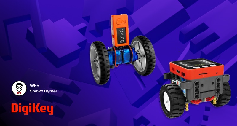 DigiKey and Shawn Hymel present a webinar and video series on reinforcement learning with balance bots.