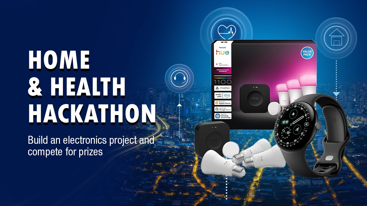 element14 Community Smart Home and Healthcare Design Challenge promoting innovative IoT and embedded technology solutions.