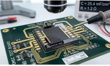 On-chip micro supercapacitor technology for miniaturized energy storage applications